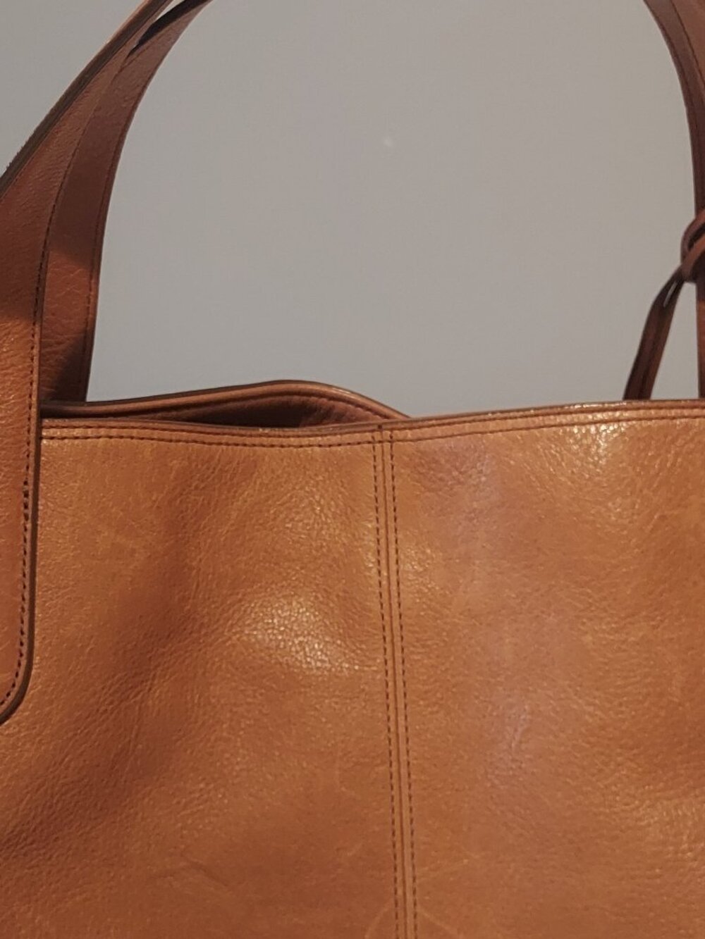 Fossil Maya Double Handle Pebble Leather Satchel - Picture 3 of 8